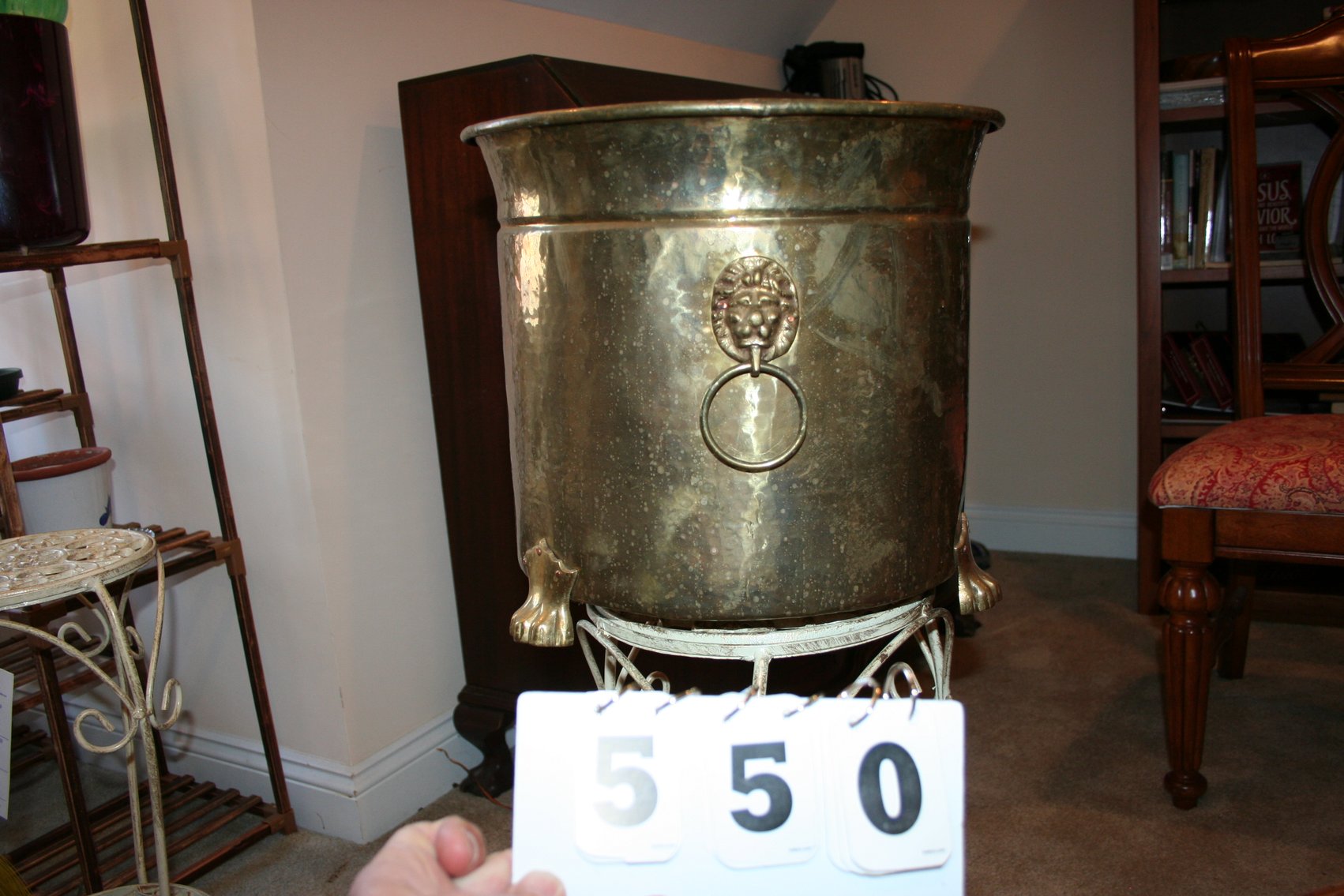 Image for Brass Plant Pot (Large)