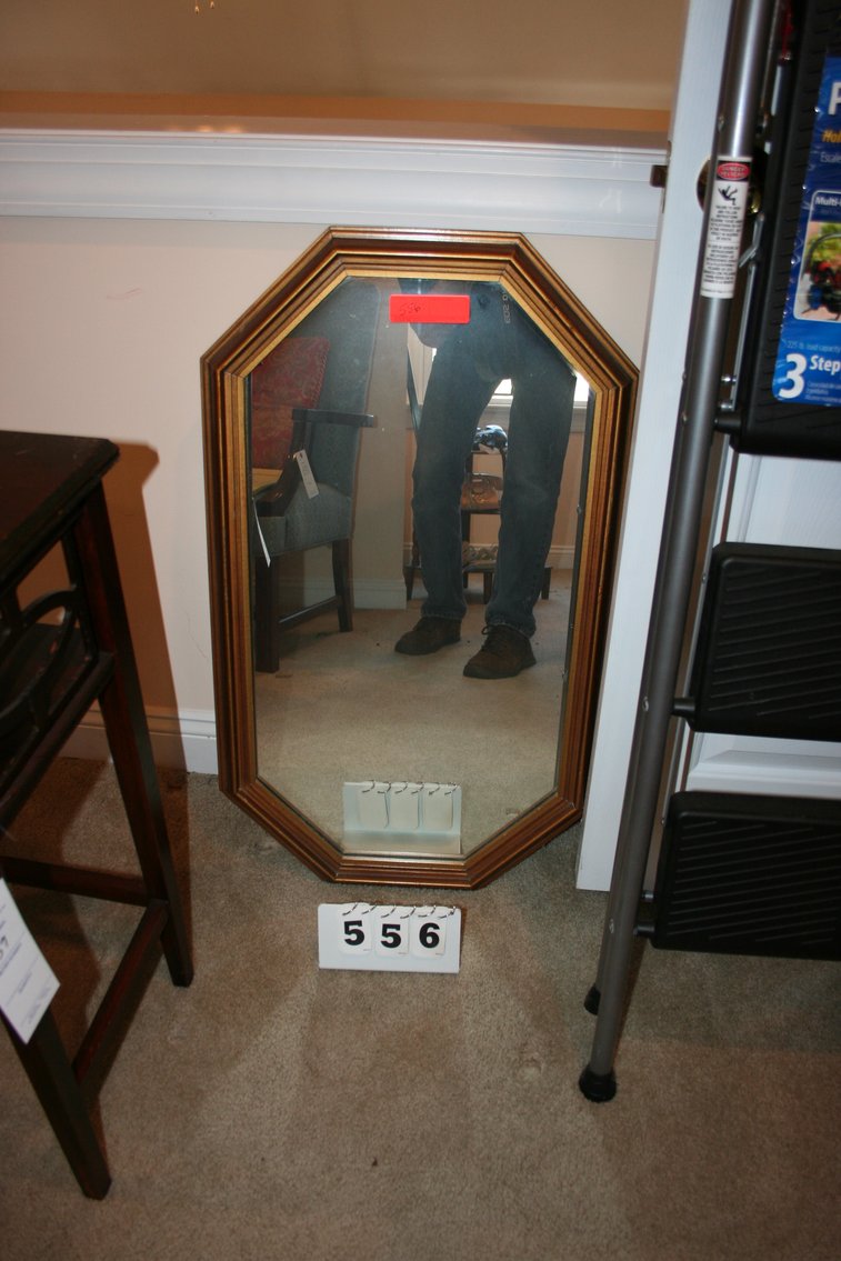 Image for Gold Frame Mirror