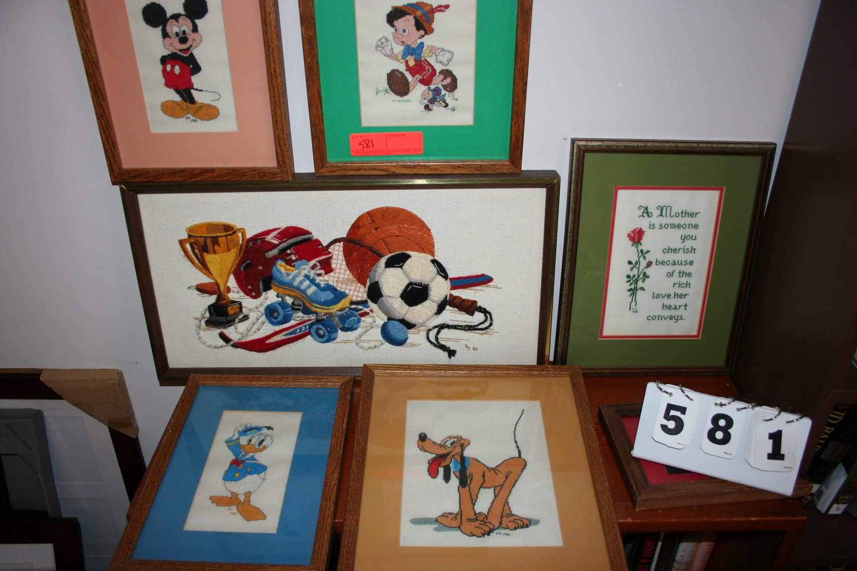 Image for 1981 Cartoon Needle Point