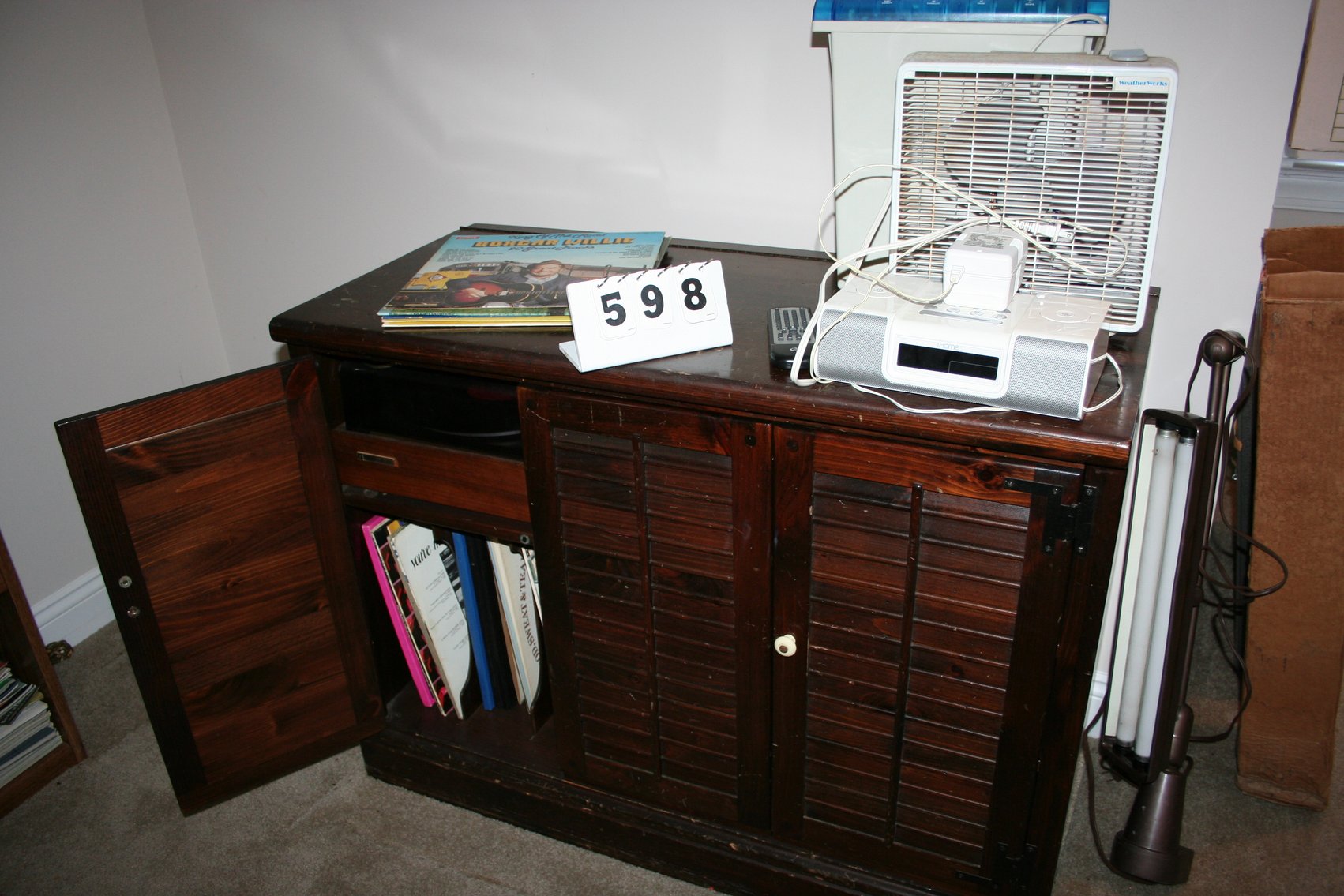 Image for Vintage Technics AM FM SA-404 Receiver Technics M7 Cassette, Misc & Cabinet (3 Pieces)