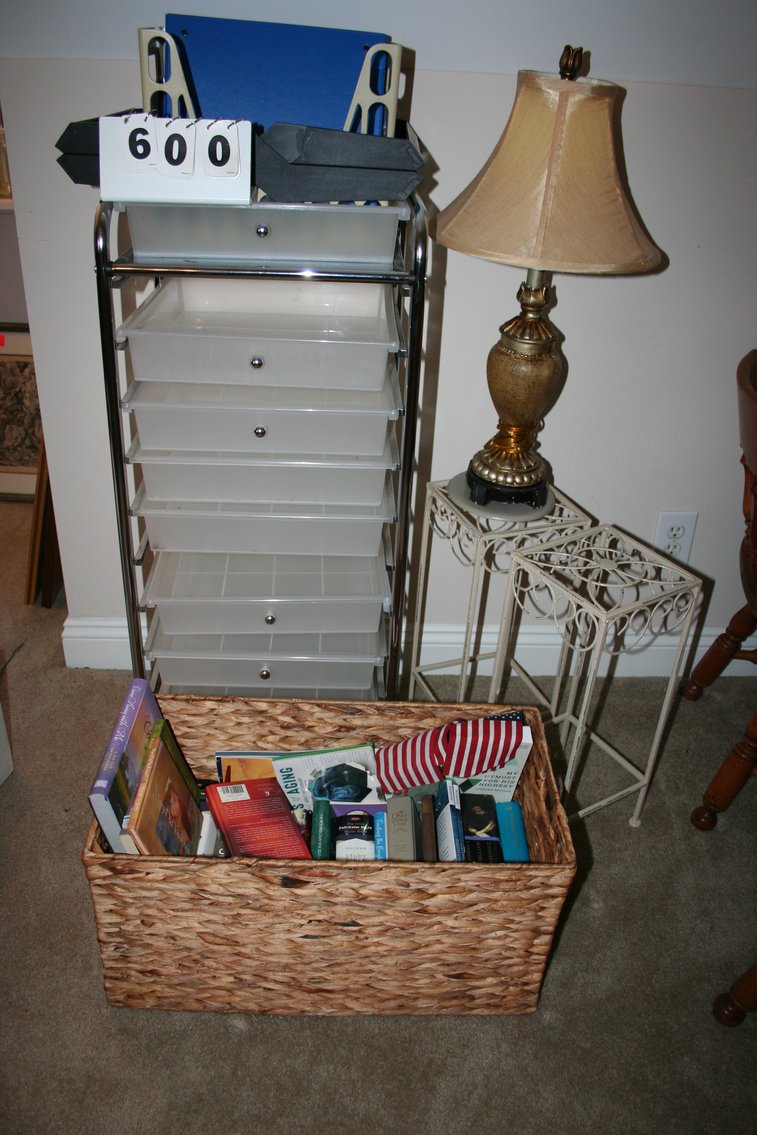 Image for Books, Plant Stand, Lamp, File