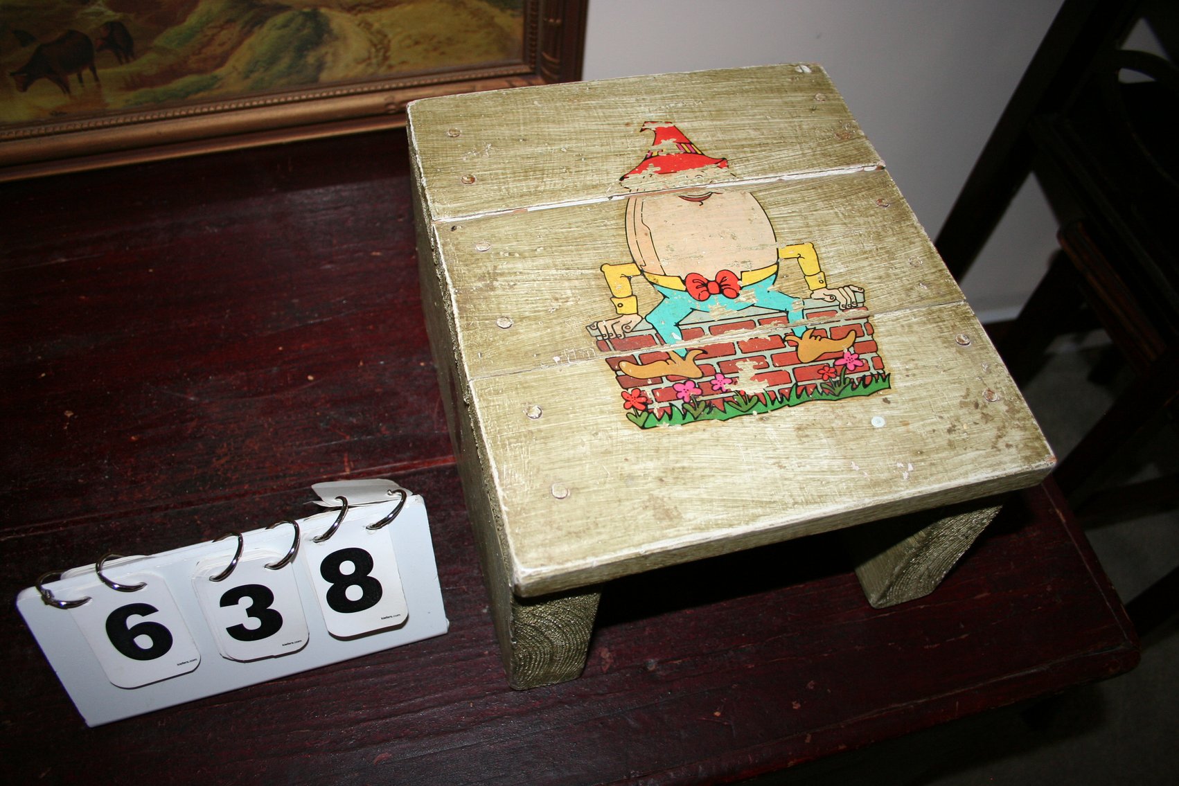 Image for Vintage Handmade Stool