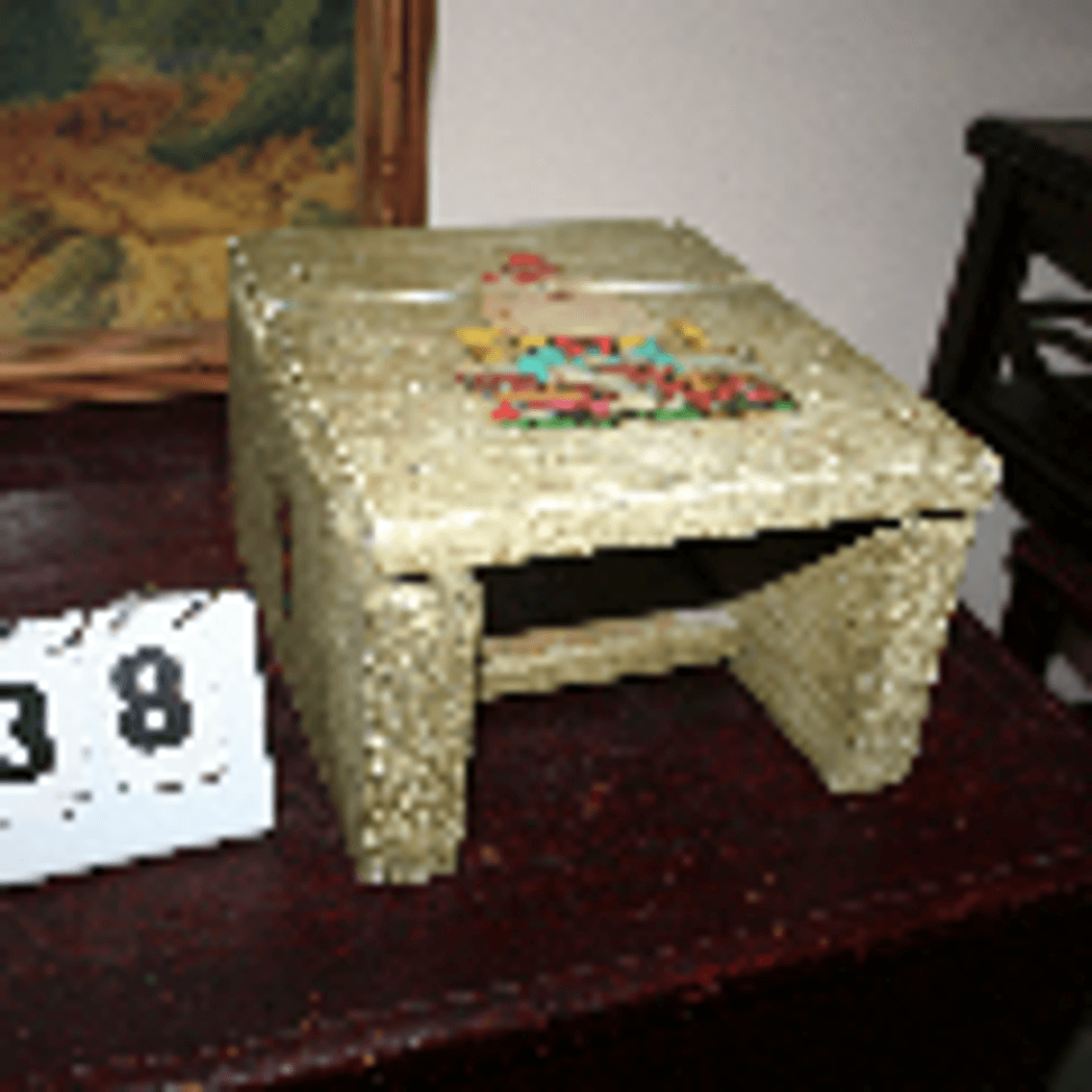 Image for Vintage Handmade Stool