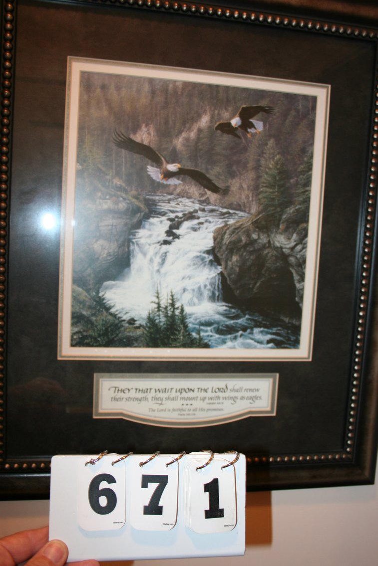 Image for Framed Eagle Print
