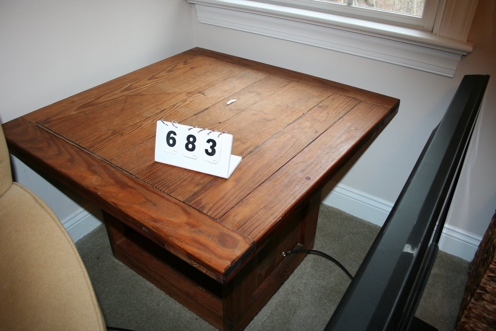 Image for Pine Bunk Bed Set 5 Pieces 2 Beds, Table, Chest, Cabinet & Bedding Included (Very Clean New Condition)