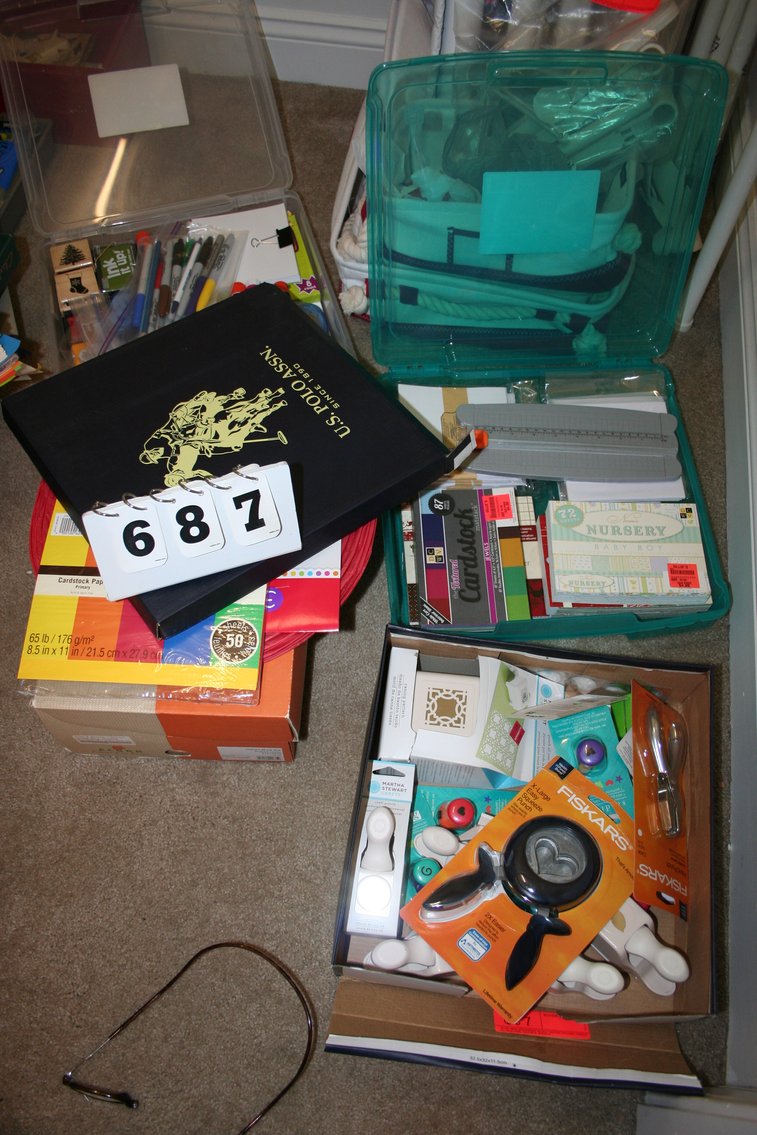 Image for Martha Stewart Craft Punches - Big Lot of Crafting Materials (Hundreds of Items)