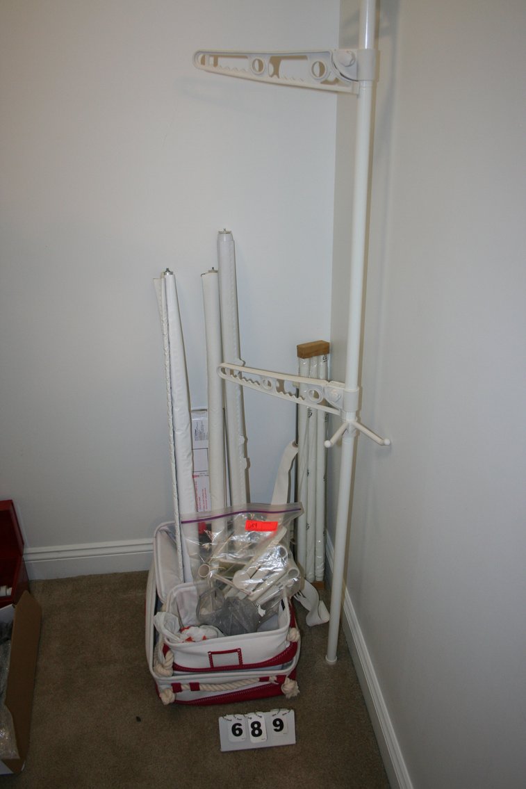 Image for Clothes Rack & Baskets