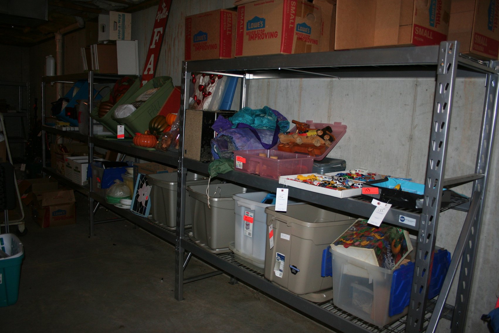 Image for Metal Shelving (4) 6' Long X 24