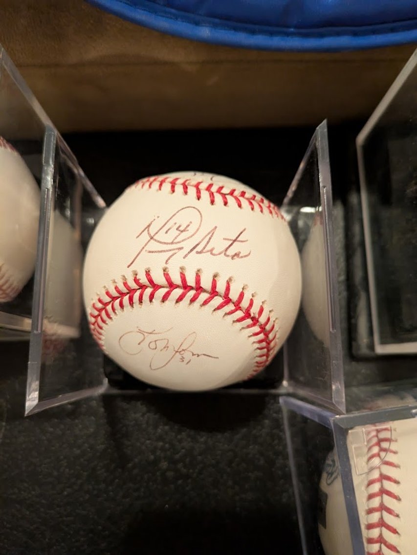 Image for Huge Collection Autographed Balls, Football, Baseball, Bats