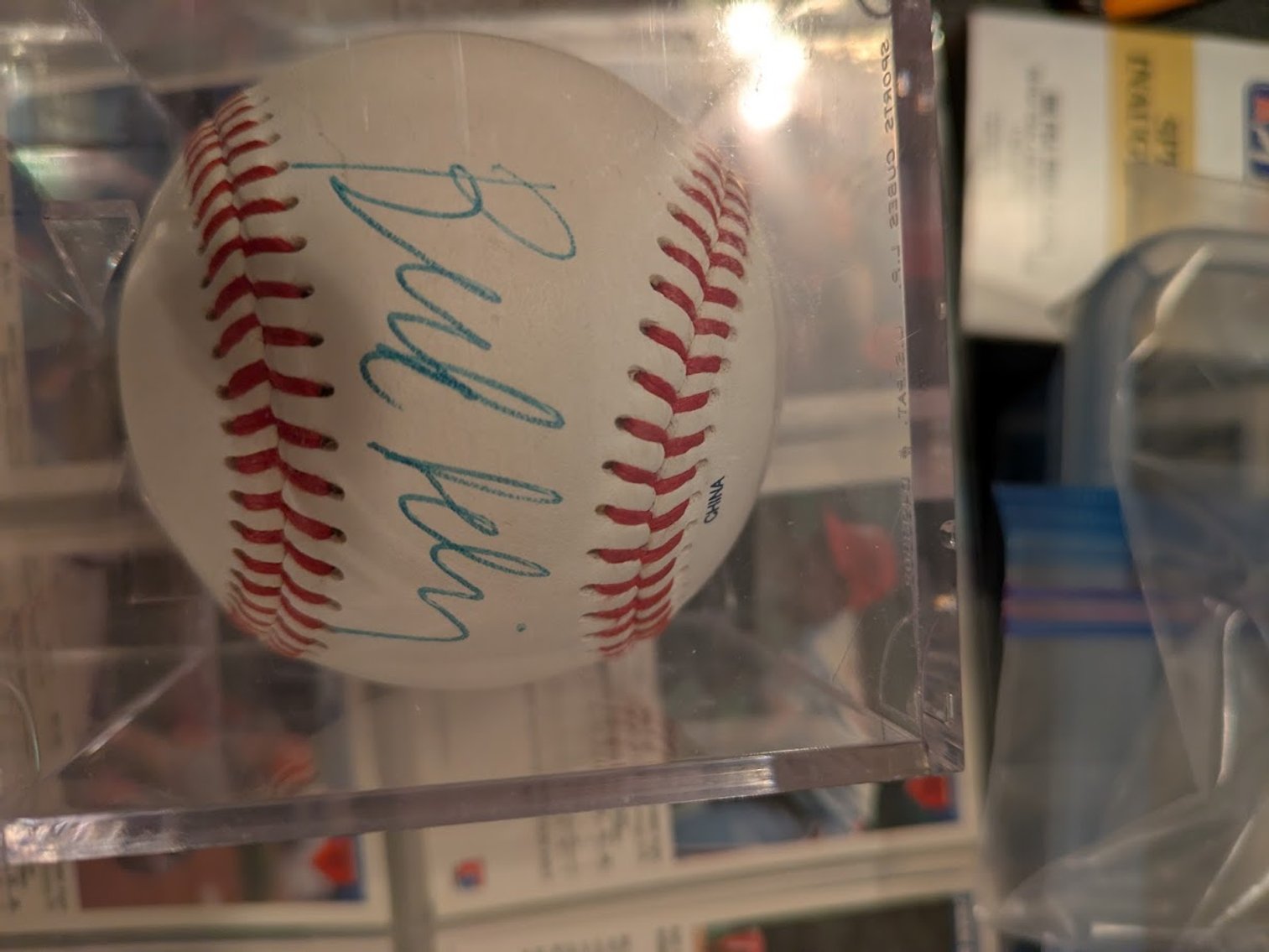 Image for Huge Collection Autographed Balls, Football, Baseball, Bats