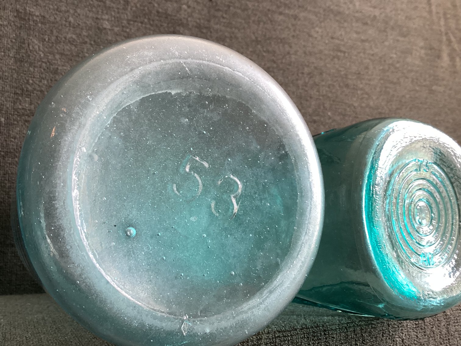 Image for Blue Fruit Jars