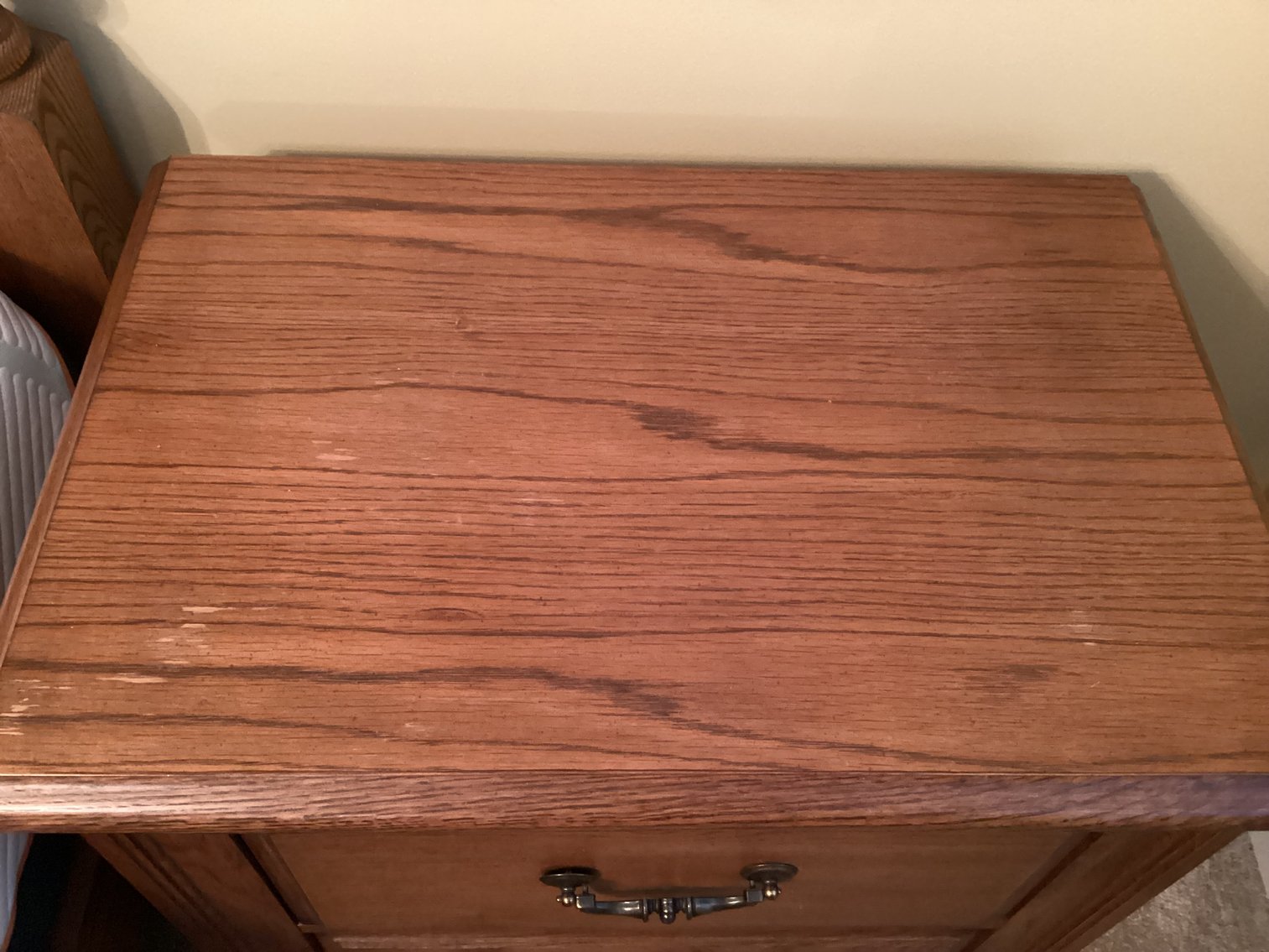 Image for Pair of Oak Bedside Chests