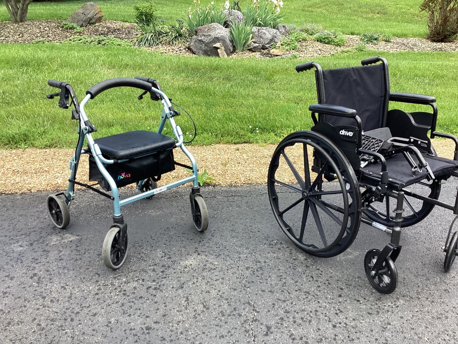 Image for Walker and Wheel Chair