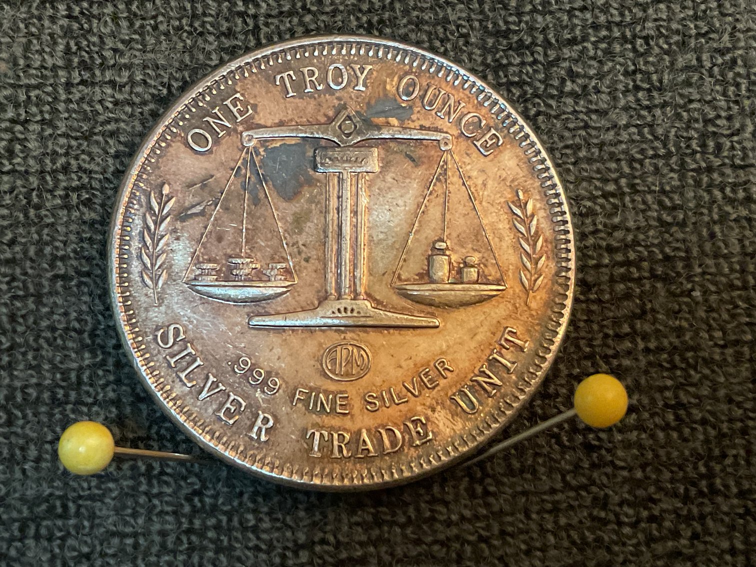 Image for 1993 Silver Trade Coin - 1 Troy Ounce