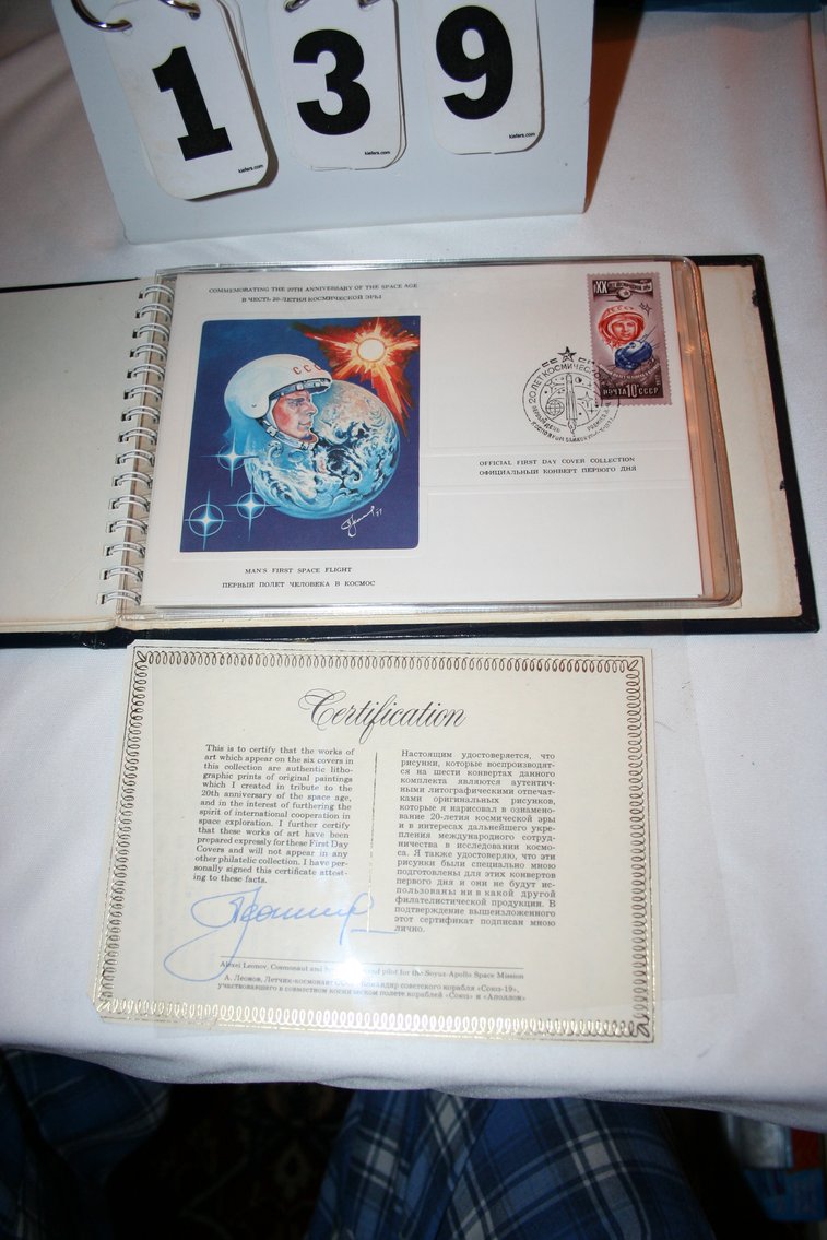 Image for Stamp Collection, Lithograph Prints of 29th Anniversary of the Space Age (6)