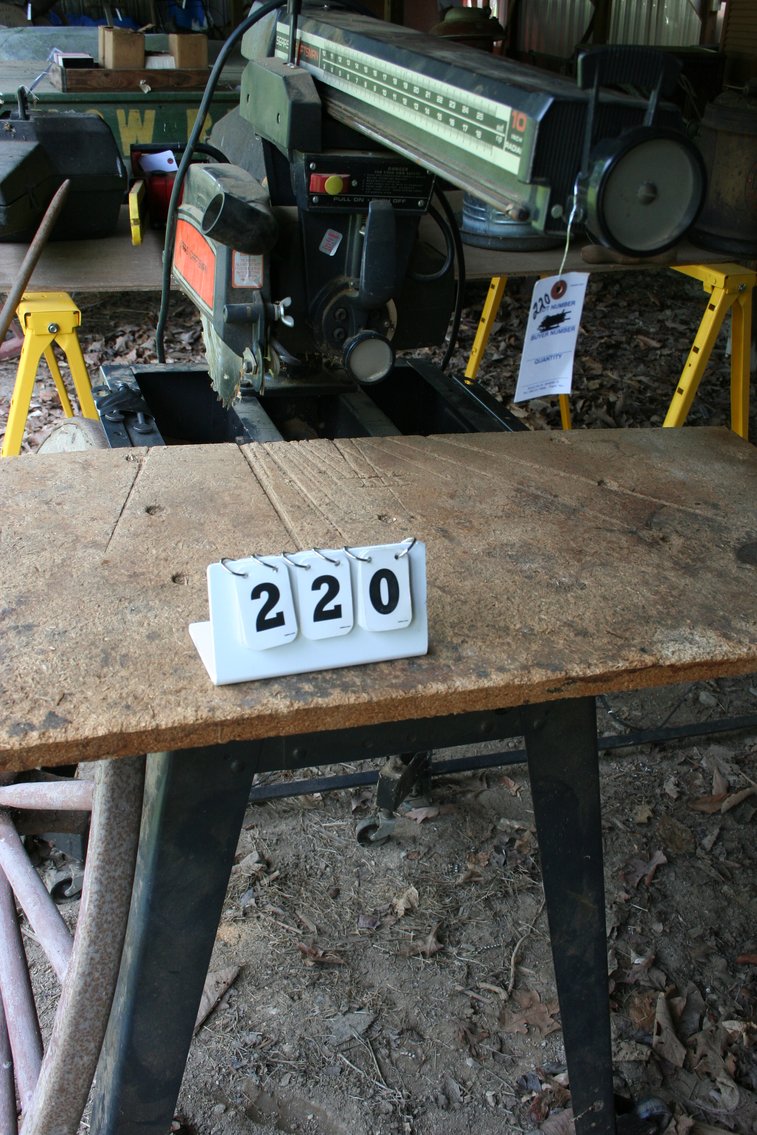 Image for Sears Radial Alarm Saw