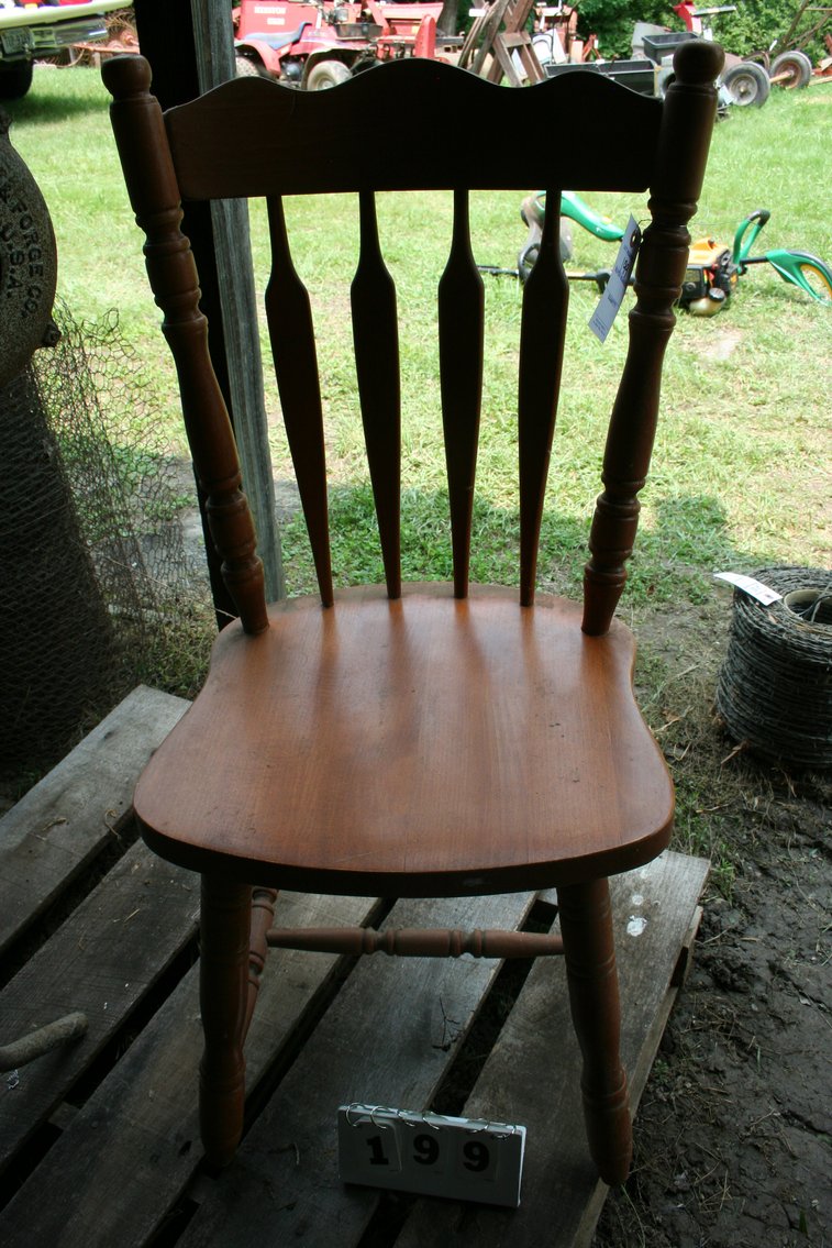 Image for Heavy Wood Chair