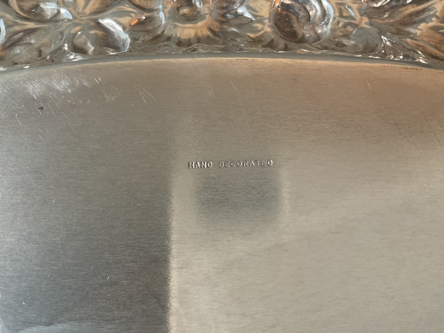 Image for S. Kirk and Son Sterling Repousse Tray