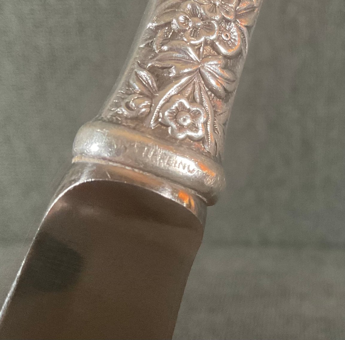 Image for S. Kirk & Son Sterling Handle Repousse Carving Set