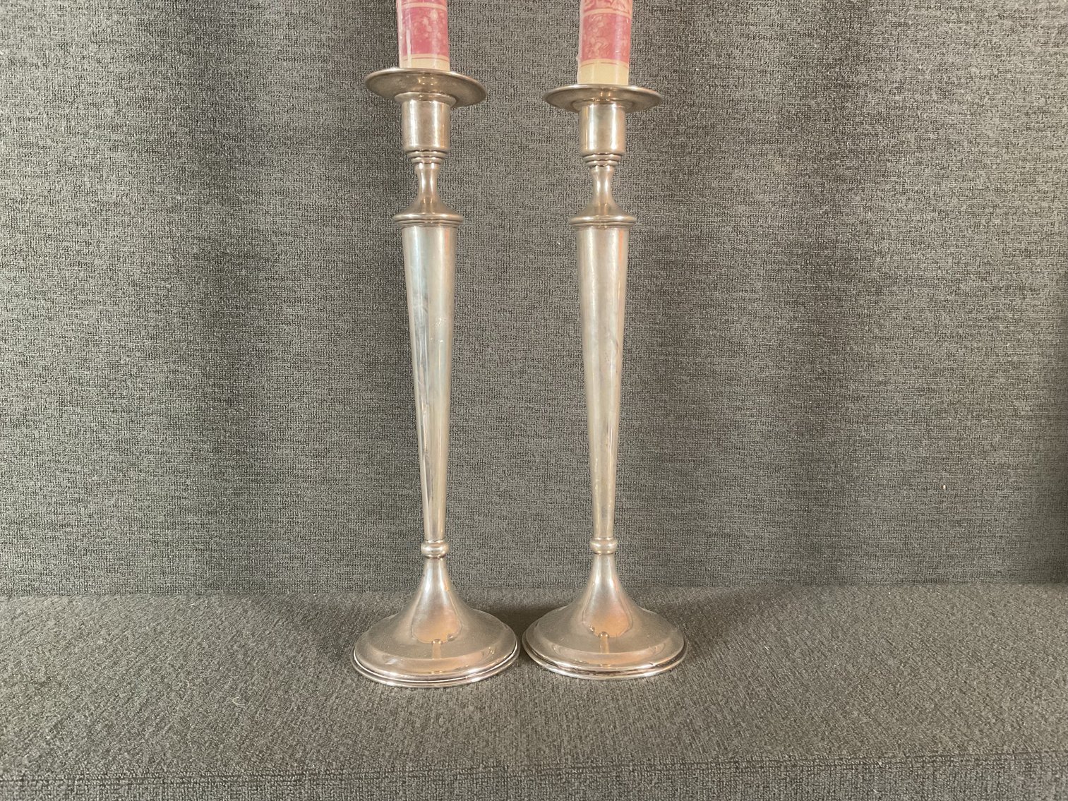 Image for Richard Dimes Sterling Silver Candle Sticks