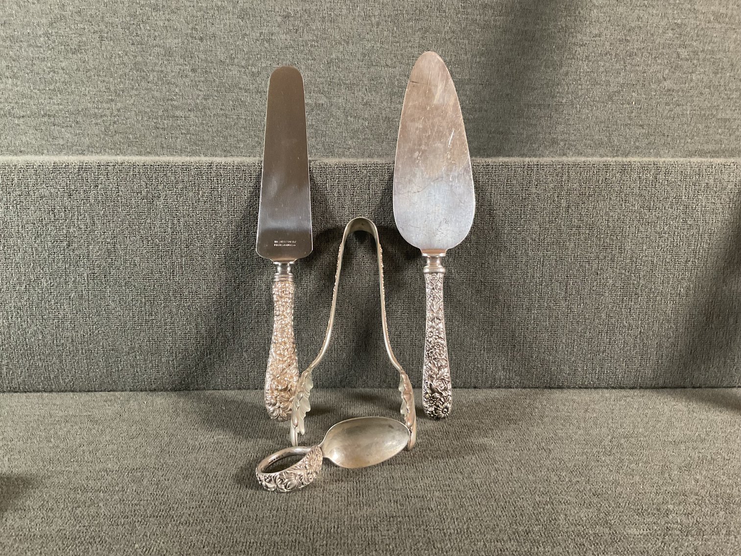 Image for S. Kirk & Son “Repousse” Sterling Silver Serving Pieces