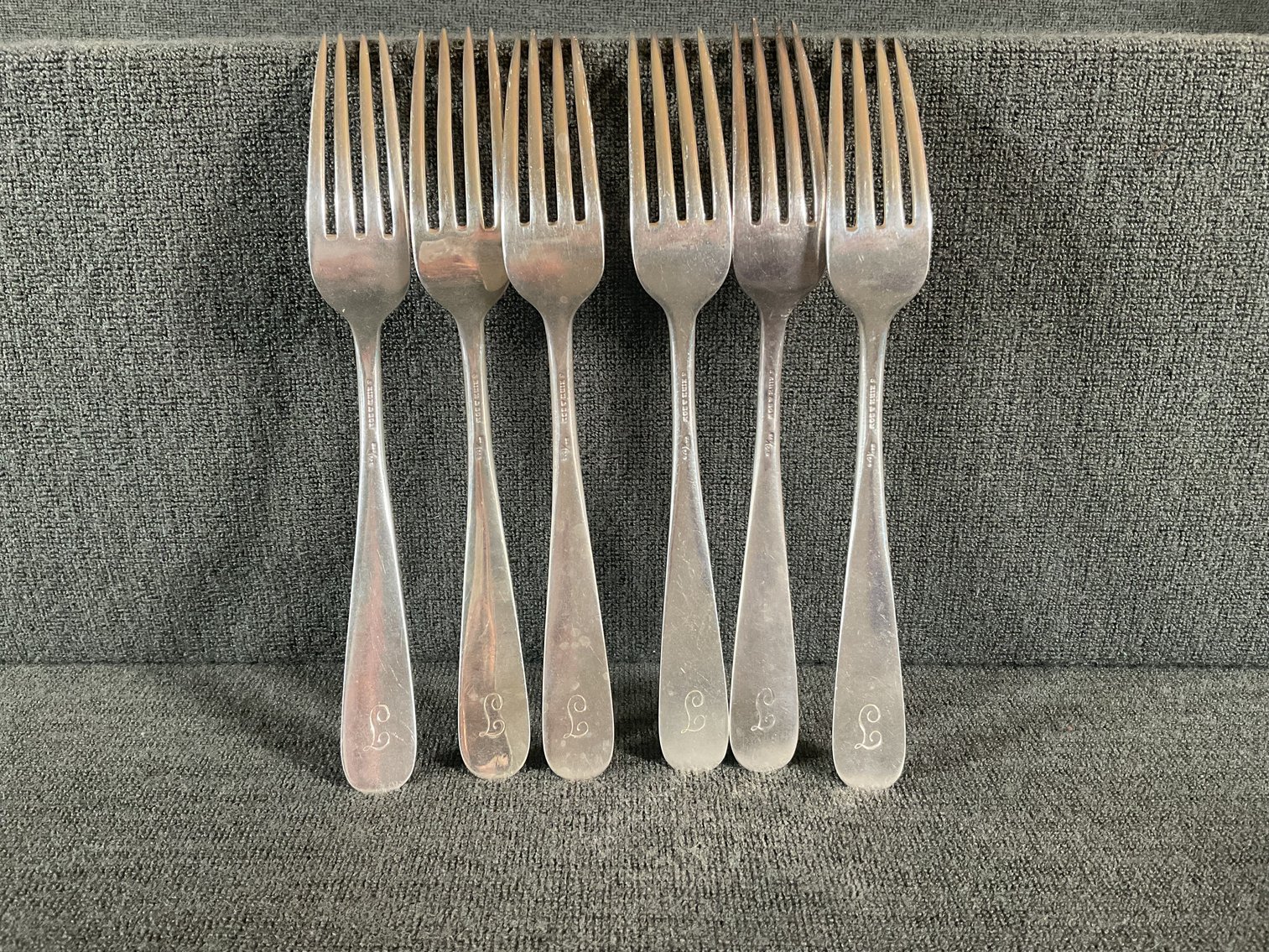 Image for S Kirk & Son “Repousse” Sterling Silver Forks