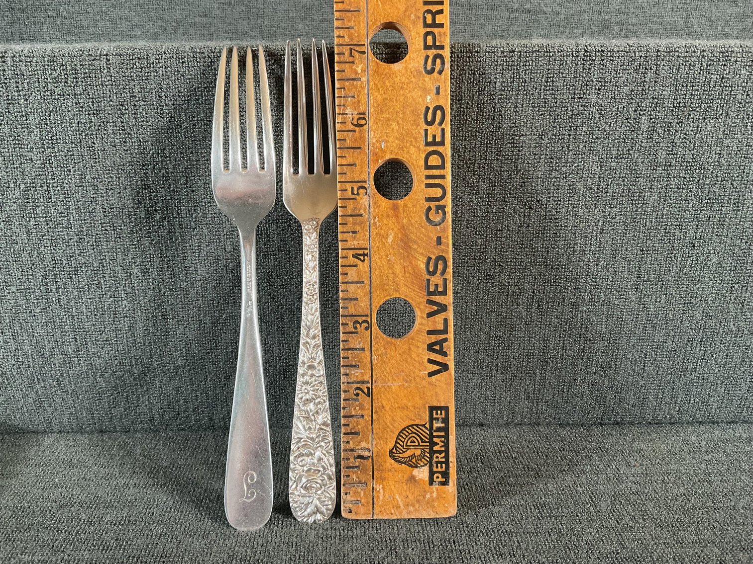 Image for S Kirk & Son “Repousse” Sterling Silver Forks