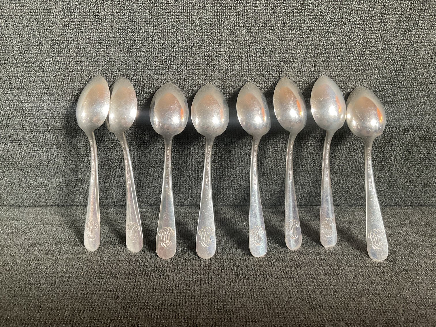 Image for S Kirk & Son “Repousse” Sterling Silver Demi Spoons