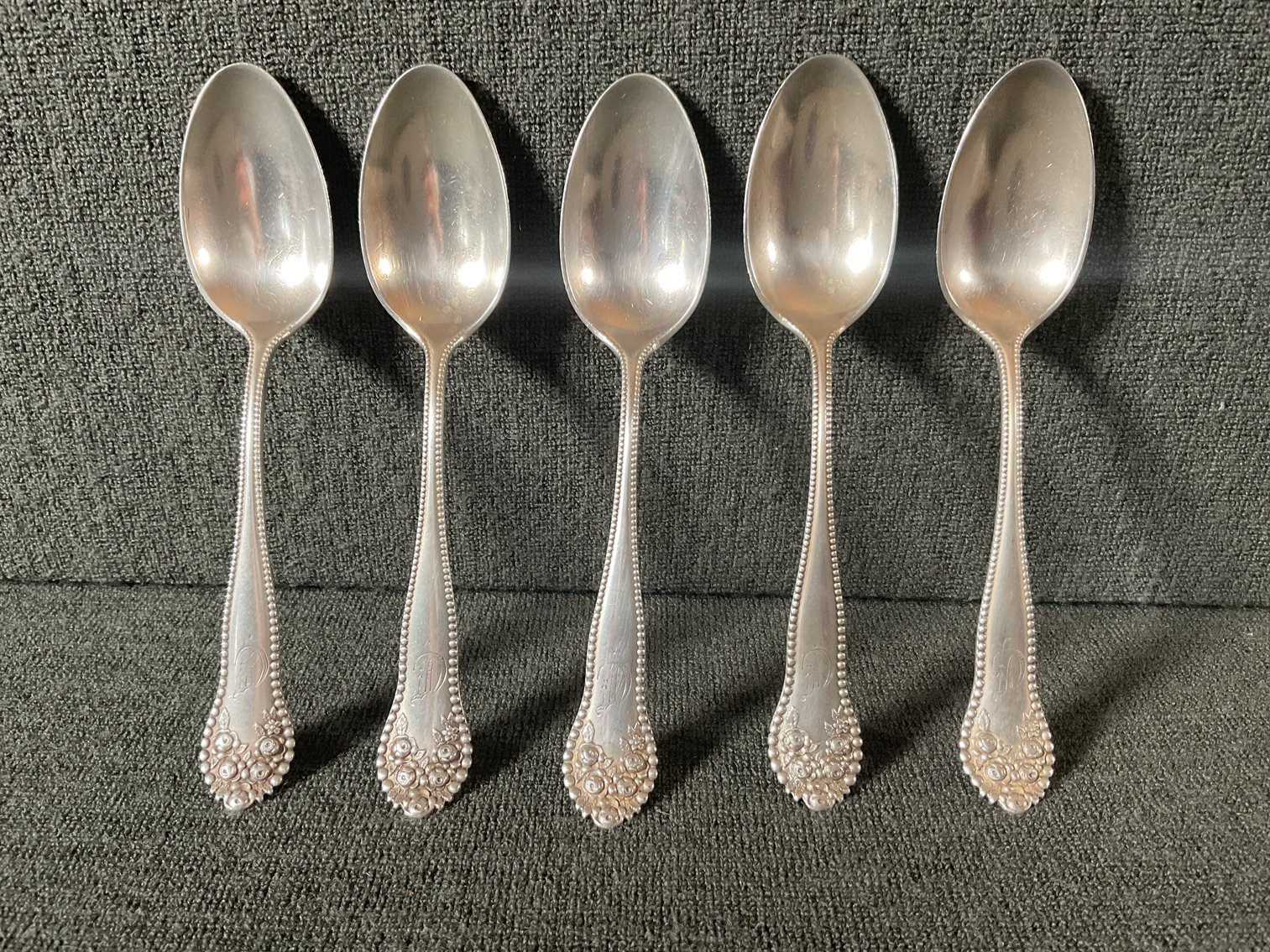Image for Ryland and Rankin Sterling Silver Spoons