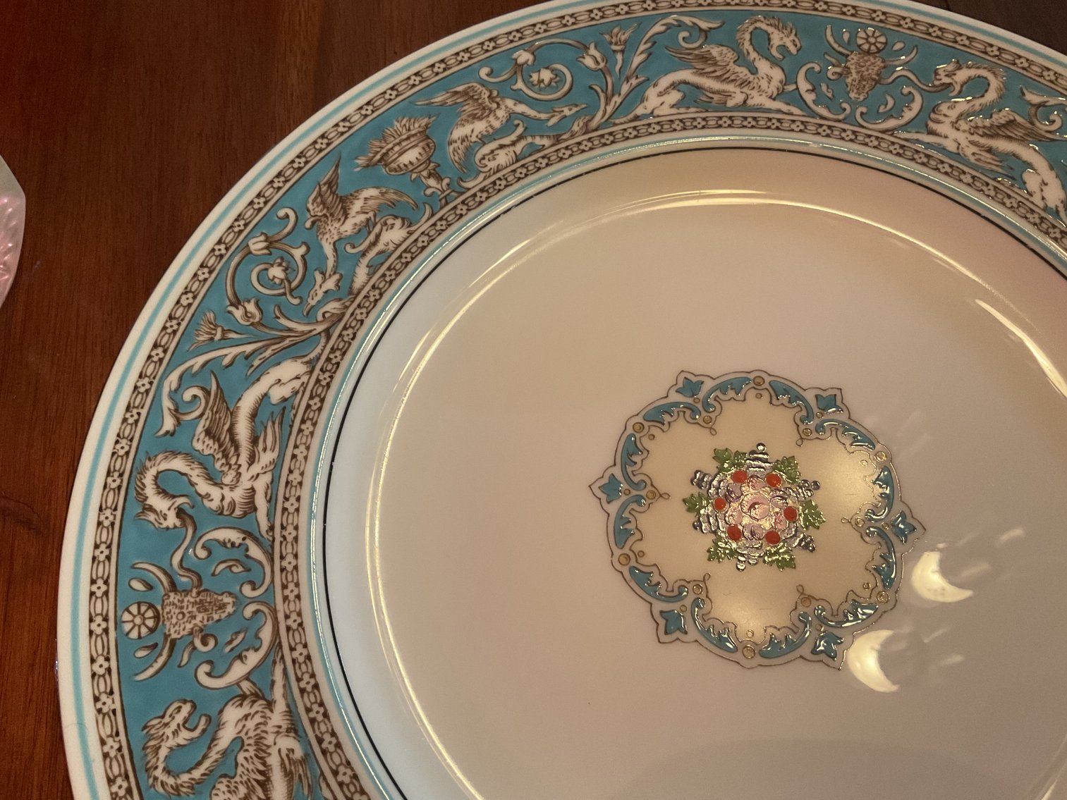 Image for Wedgwood “Florentine” Turquoise Dinnerware Set