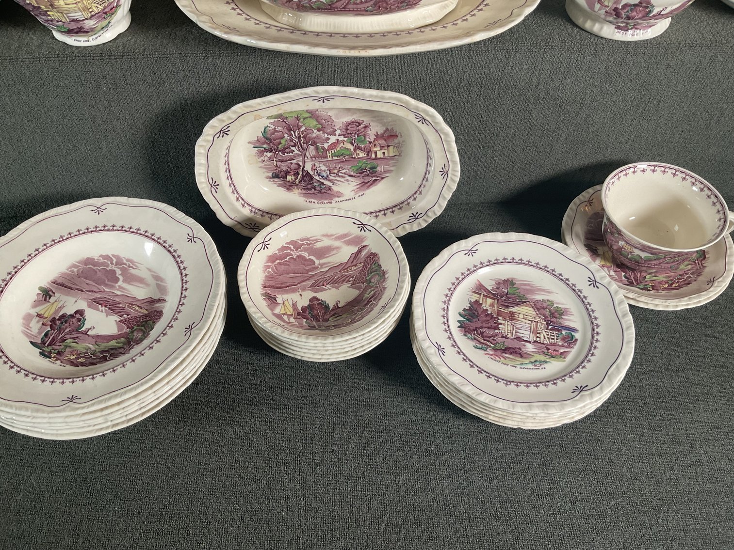 Image for Booth’s Early American Scenes English Ironstone