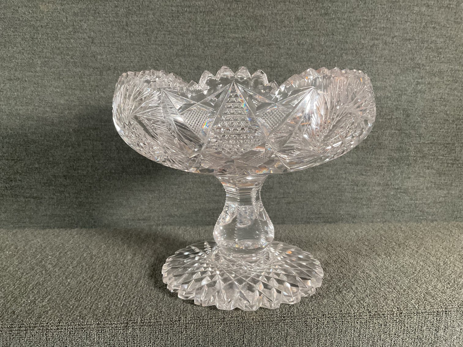 Image for Cut Crystal Open Compote