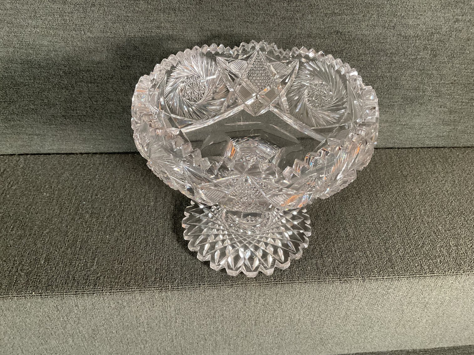 Image for Cut Crystal Open Compote