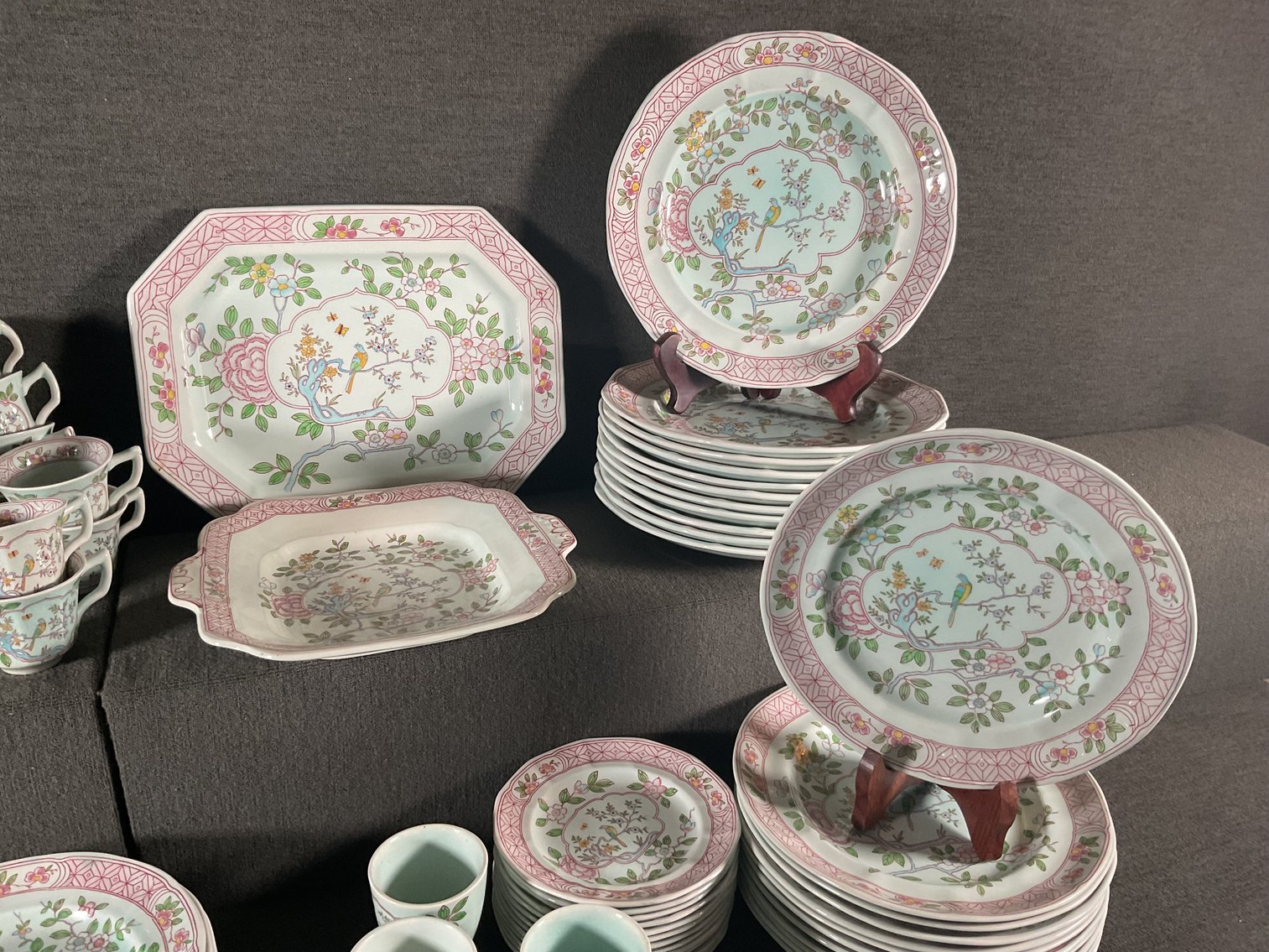 Image for Adams English Ironstone “Singapore Bird”