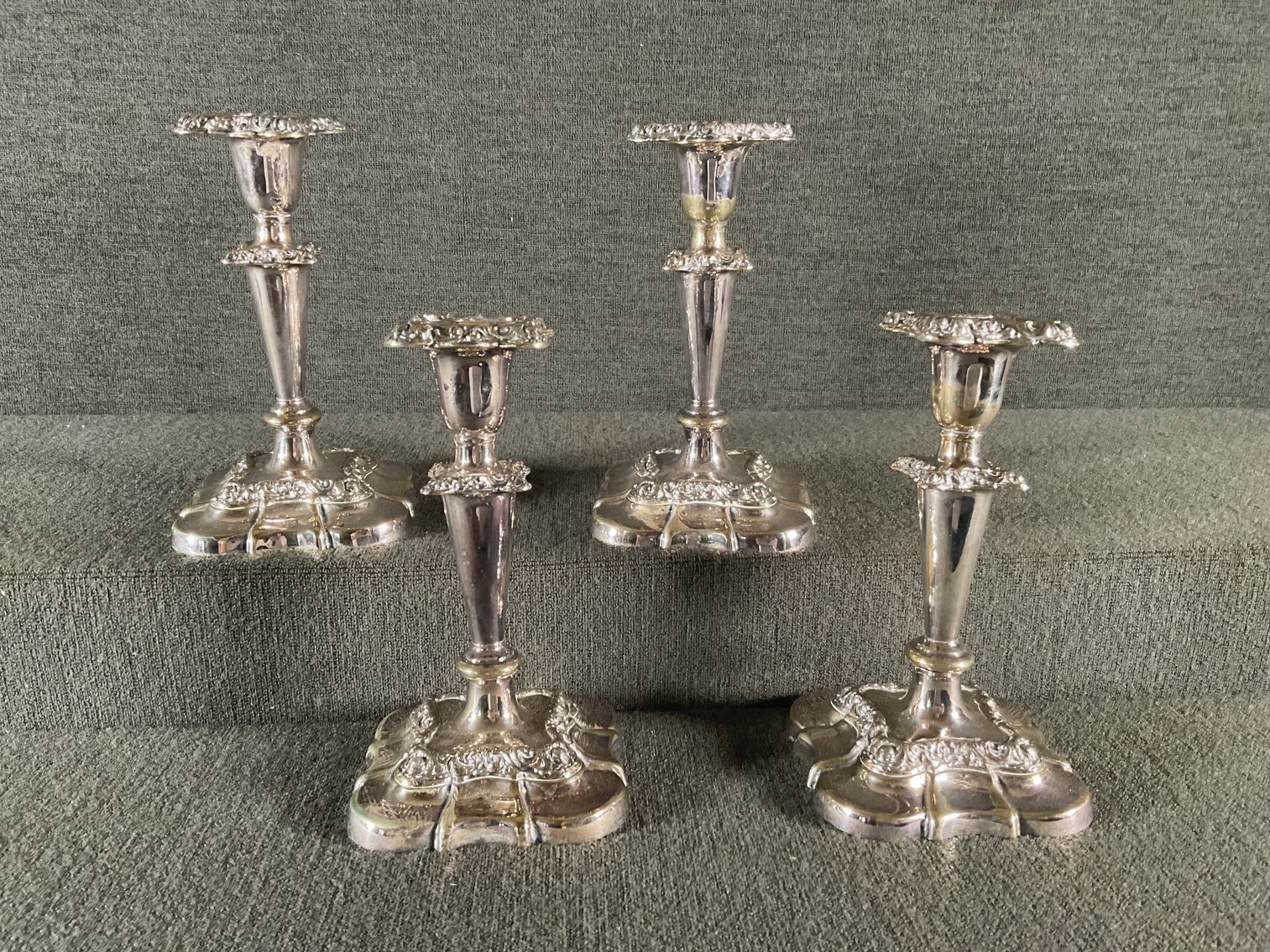 Image for Gorham Silver Plated Candlesticks
