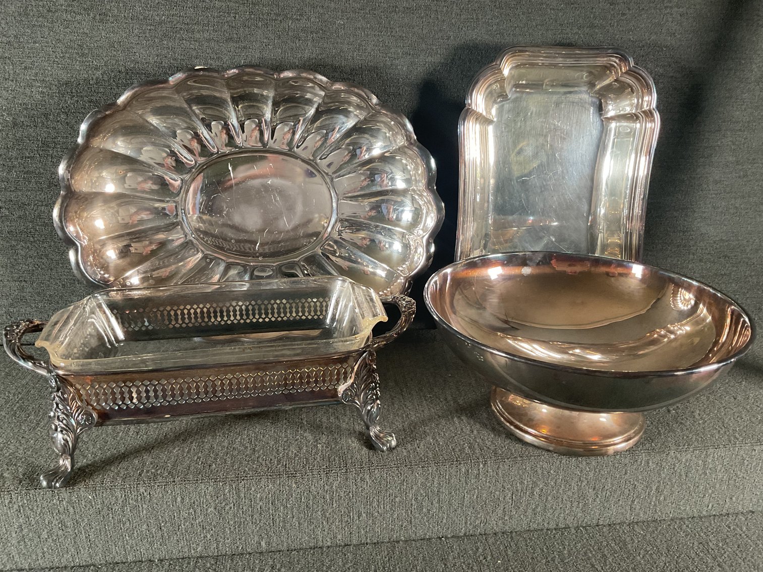 Image for Silver Plated Serving Pieces
