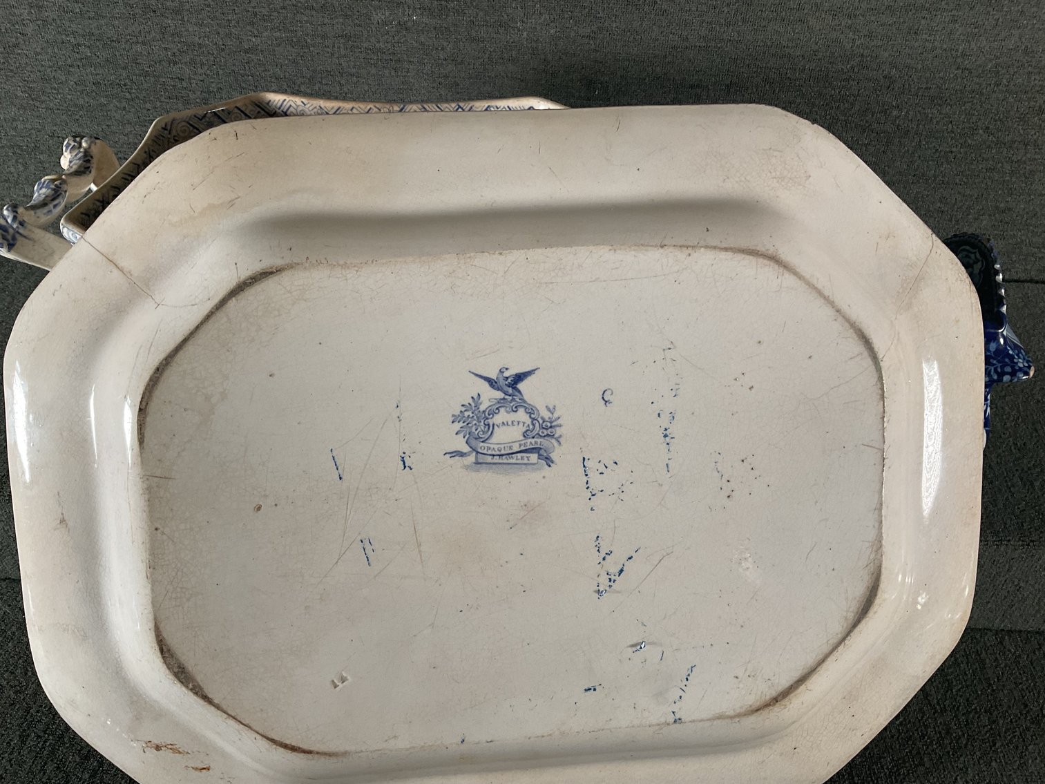 Image for Large But Damaged English Transfer Ware
