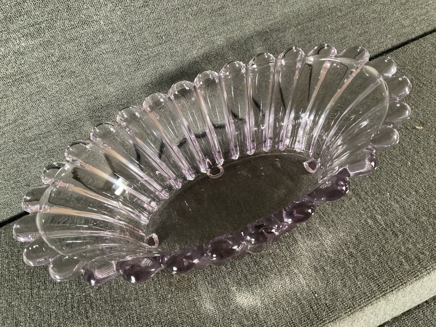 Image for Heisey “Chrysolite” Hawthorn Bowl