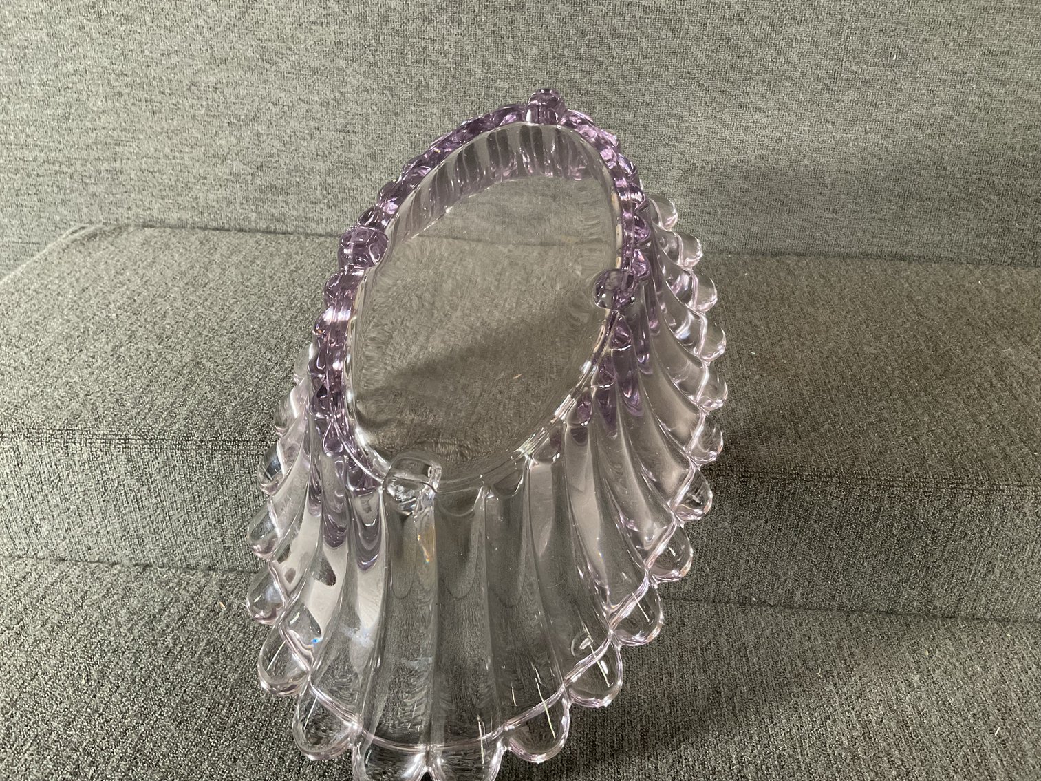Image for Heisey “Chrysolite” Hawthorn Bowl