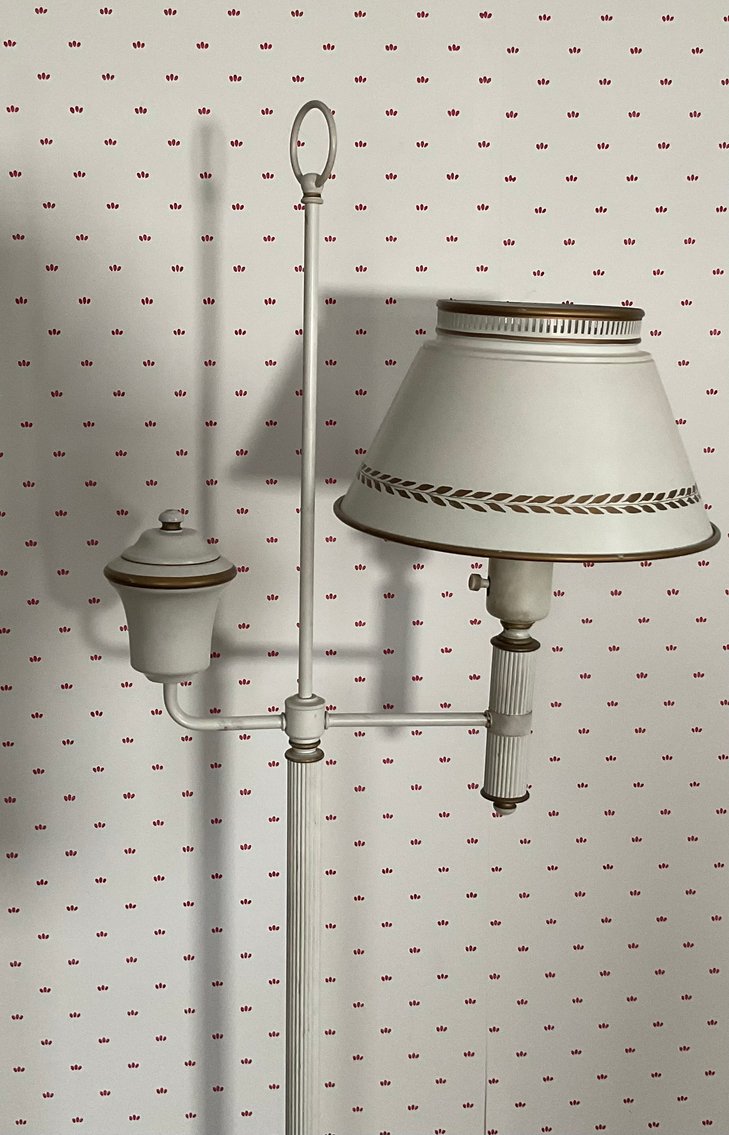 Image for Tole Painted Floor Lamp