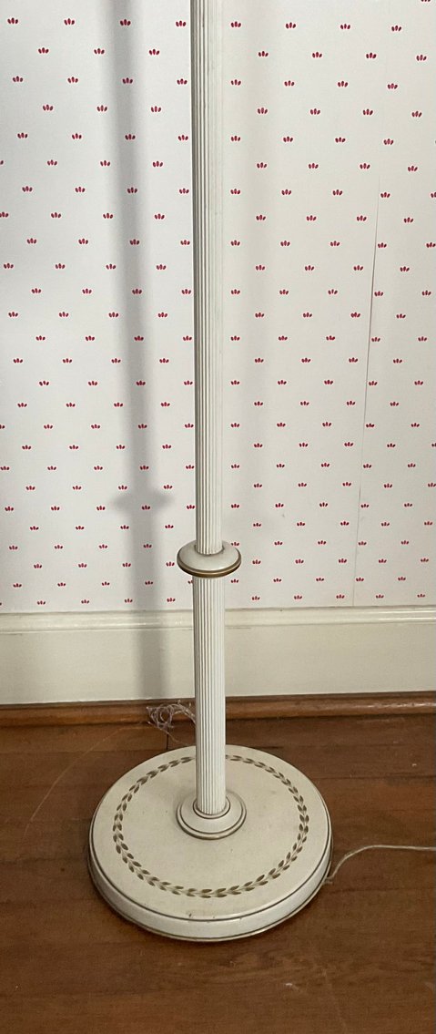 Image for Tole Painted Floor Lamp