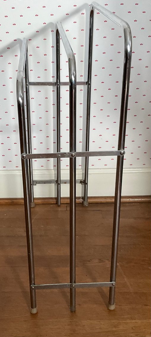 Image for Laundry Drying Rack and Chrome Plated Towel Rack