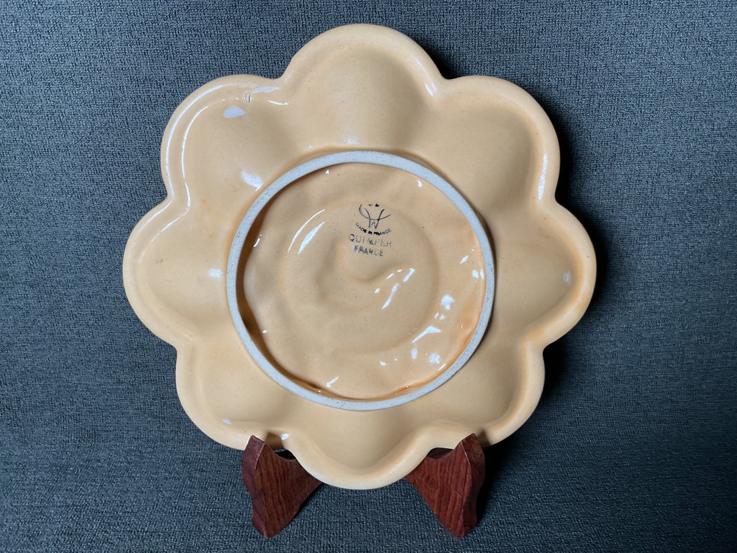 Image for Quimper France Egg Plate
