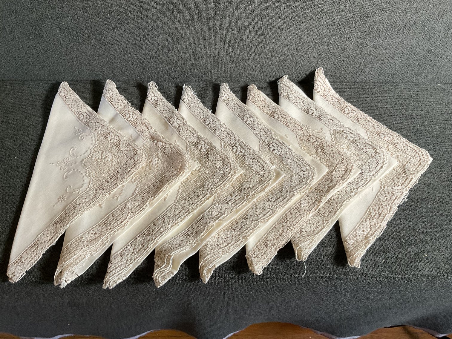 Image for Fine Linen & Lace Placemats and Napkins