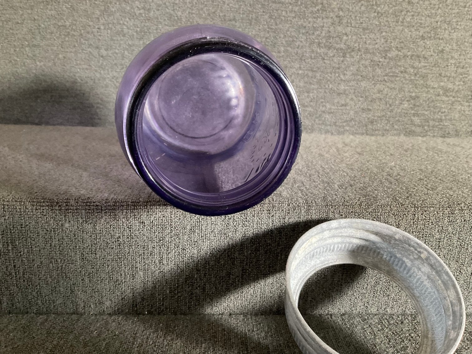 Image for Purple Quart Canning Jar