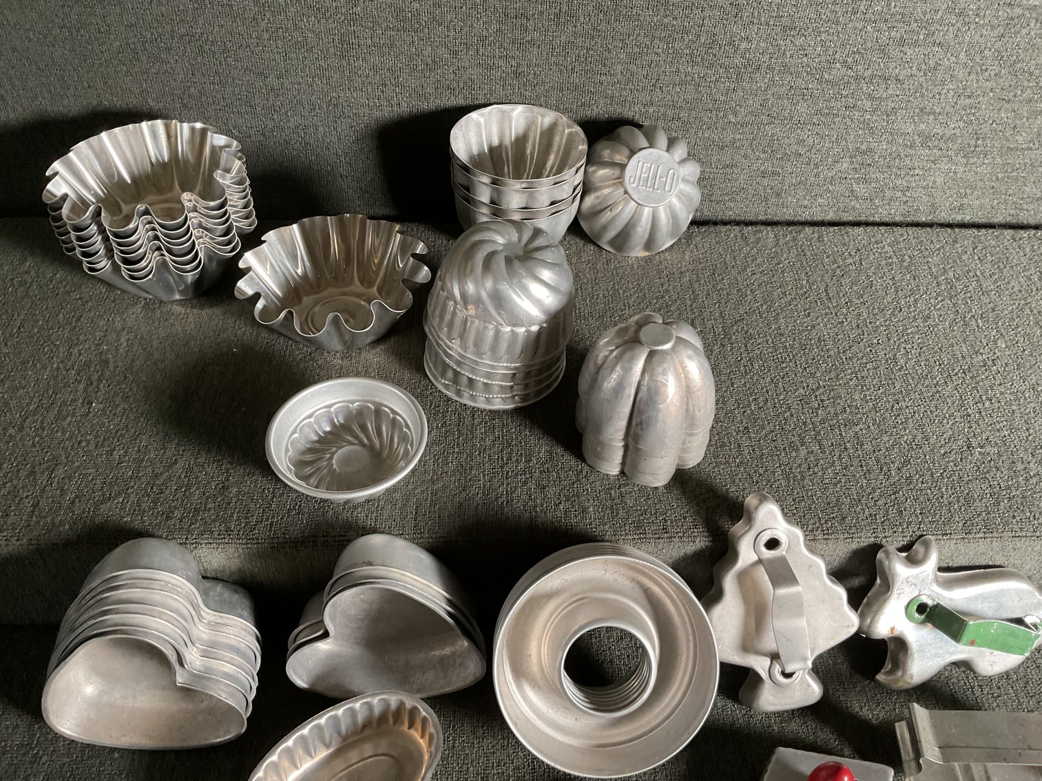 Image for Vintage Aluminum Molds & Cookie Cutters