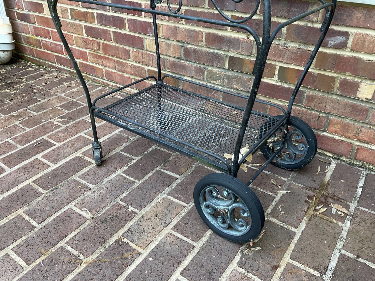 Image for Wrought Iron Bar Cart