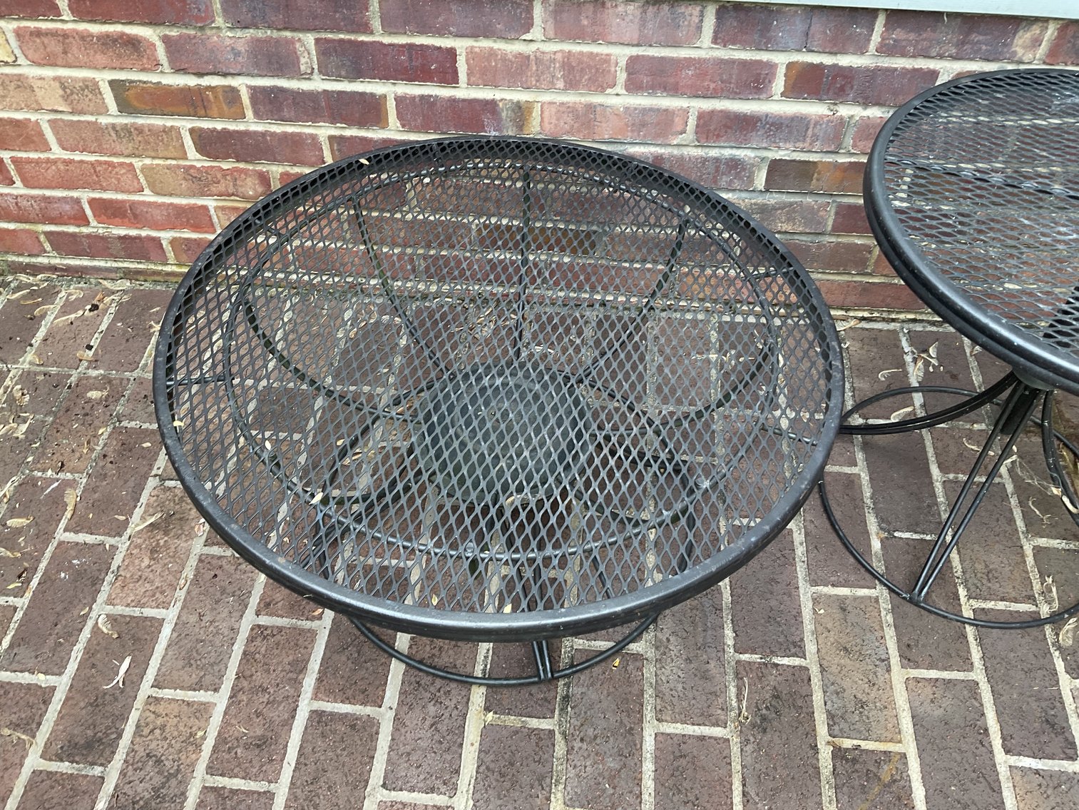 Image for Wrought Iron Patio Table