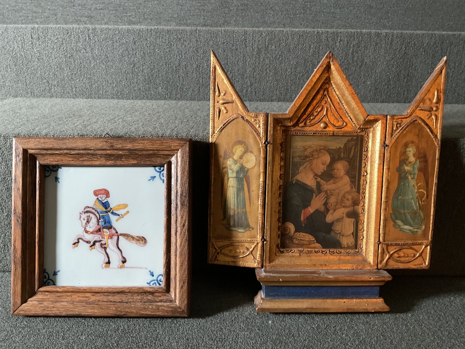 Image for Religious Icon and Hand painted Tile