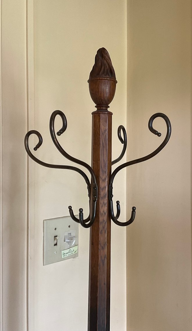 Image for Oak Coat Tree